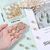 Beebeecraft 50Pcs Brass Filigree Beads KK-BBC0010-68-3