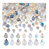   210Pcs 14 Colors Electroplate Transparent Glass Beads EGLA-PH0001-50-7