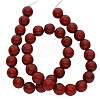 Synthetical Howlite Beads Strands G609-6mm-1