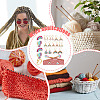 DIY Rainbow Knitting Tool Sets HJEW-NB00095-6