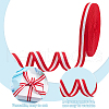 GOMAKERER 25 Yards Polyester Striped Ribbons OCOR-GO0001-29C-5