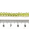 Transparent Baking Paint Glass Beads Strands X1-DGLA-A034-T4mm-D05-4
