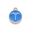 Alloy Enamel Pendants ENAM-S124-01B-02A-2
