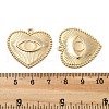 Brass Pendant Cabochon Settings KK-V003-02A-3