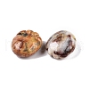Natural Crazy Agate Footprint Figurines DJEW-N003-02G-2