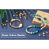  30Pcs 6 Style Brass Beads KK-TA0001-24-19