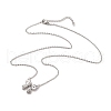 304 Stainless Steel Pendant Necklaces NJEW-U002-13P-2