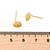 Rose 925 Sterling Silver Micro Pave Clear Cubic Zirconia Stud Earrings EJEW-S271-01G-5