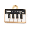 Alloy Enamel Charms PALLOY-E582-08KCG-01-1