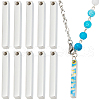 SUNNYCLUE 10Pcs 304 Stainless Steel Pendants FIND-SC0010-30-1
