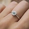 Brass Finger Rings for Women FS-WGD07B7-01-2