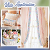 Polyester Rainbow Paillette Lace Ribbon DIY-WH0632-66B-6