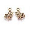 Tibetan Style Alloy Pendants TIBEP-A100603-G-FF-1