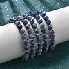 Natural Blue Spot Jasper Beaded Stretch Bracelets BJEW-Q692-35-8mm-6