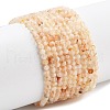 Natural Yellow Quartz Beads Strands G-RM250104-E7-1