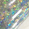 Iridescent Laser PVC Fabric FIND-WH0002-33-1