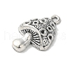 Tibetan Style Alloy Pendants BOTT-PW0001-056AS-2