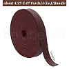 Flat Imitation Leather Cord OCOR-WH0086-69A-02-2