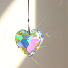 K9 Glass Heart Pendant Decoration PW-WG44731-02-1
