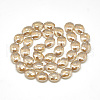 Electroplate Glass Beads Strands X-EGLA-S152-20x16mm-02-2