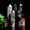 Point Tower Natural Labradorite Healing Stone Wands PW-WG88898-02-3