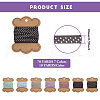  70 Yards 7 Colors Polka Dot Print Nylon Ribbons OCOR-TA0001-61-3