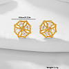 S925 Sterling Silver Clear Cubic Zirconia Stud Earrings ZM7202-1-3