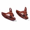 Natural Red Jasper Pendants G-R478-06A-03-7