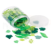 Craftdady 270Pcs 9 Style Transparent Acrylic Pendants TACR-CD0001-02-23