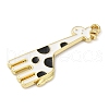 Alloy Enamel Pendants ENAM-U001-01G-2