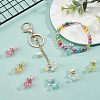 SUPERFINDINGS 72Pcs 6 Colors Transparent Acrylic Beads MACR-FH0001-10-4
