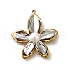 304 Stainless Steel Pendants STAS-V006-01G-05-1