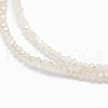 Electroplate Glass Beads Strands EGLA-J144-HR-C05-4