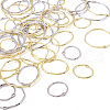 Alloy Open Back Bezel Pendants PALLOY-PJ0001-11-2