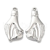 Non-Tarnish 304 Stainless Steel Pendants STAS-L020-005P-1
