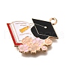 Alloy Enamel Pendants ENAM-D302-02KCG-05A-2