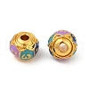 Brass Enamel Beads KK-Q081-07A-MG-2