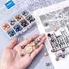 Christmas Electroplate Glass Beads EGLA-BC0001-003-3