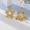 304 Stainless Steel Stud Earrings EJEW-Z084-05G-03-3