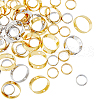 HOBBIESAY 80Pcs 4 Style Rack Plating Brass Bead Frames KK-HY0003-02-1
