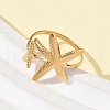 304 Stainless Steel Cuff Rings RJEW-P150-03B-G-3