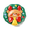 Christmas Theme Opaque Resin Cabochons RESI-F053-A05-1