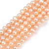 Natural Cultured Freshwater Pearl Beads Strands PEAR-P064-19E-08C-2