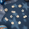 SUNNYCLUE 16Pcs 8 Styles Alloy Pendants PALLOY-SC0003-77G-4