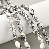 Dyed Synthetic Turquoise Beads Strands G-M448-B01-01-1