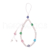 Cat Eye Mobile Straps HJEW-JM03419-03-2