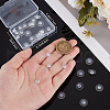 Beebeecraft 30Pcs Silicone Ear Nuts SIL-BBC0001-04A-3