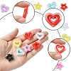 64Pcs 16 Styles Acrylic Beads SACR-FS0001-29-2