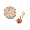 Leaf Acrylic Pendant Decorations HJEW-JM03333-3