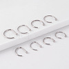 G23 Titanium D Shaped Clip on Nose Rings WGA60F5-06-2